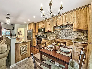 1st floor kitchen and dining room