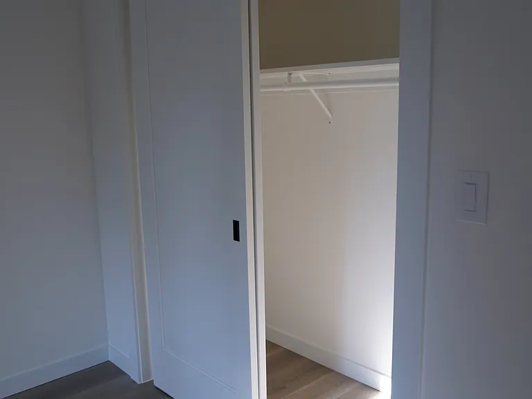 Upstairs bedroom closet