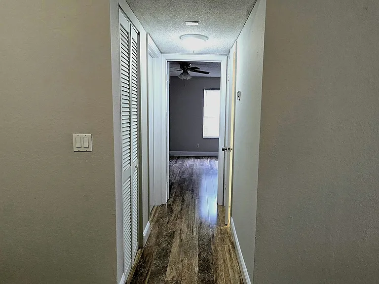 Hallway to Bedroom 2 and Bath