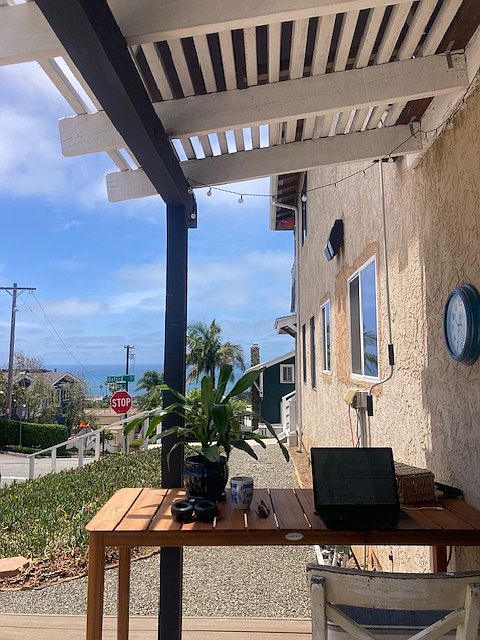 Outdoor office with a view!