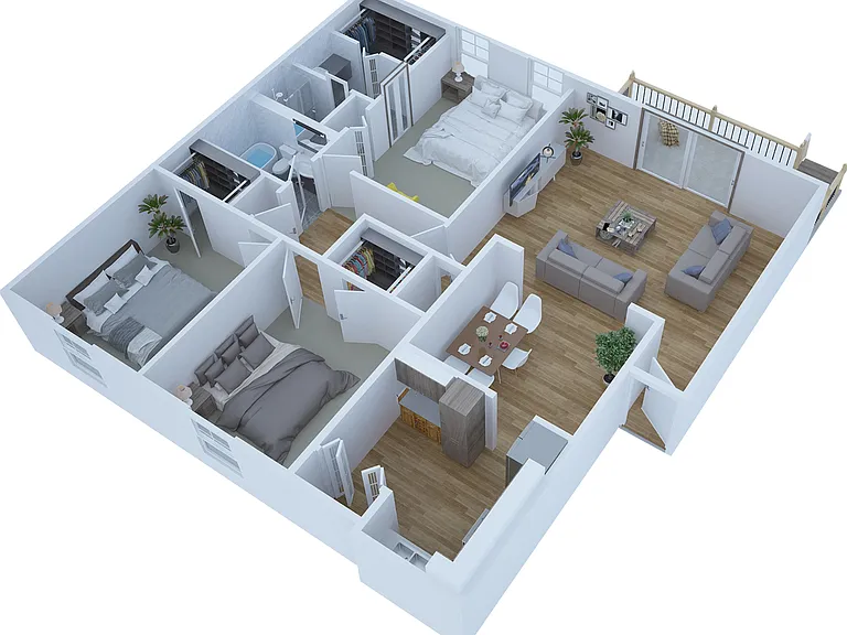 3x2.5 Layout 3x2.5 Layout