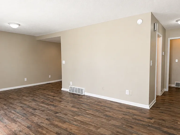 Living Room to kitchen and hallway