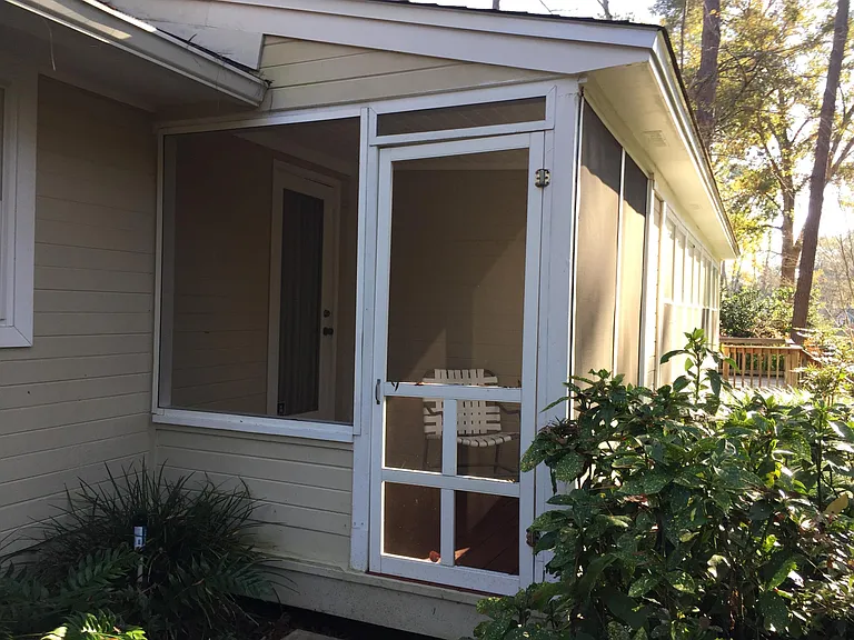 Enjoy your morning coffee in the Private Patio off the Master Bedroom.