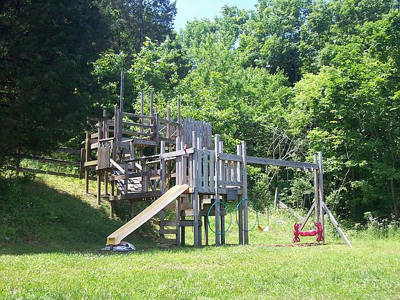 Enormous swingset
