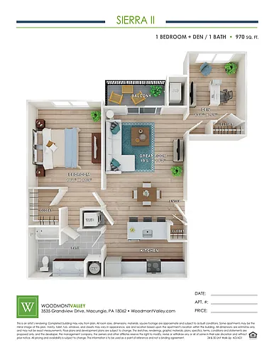 Floor plan Sierra II