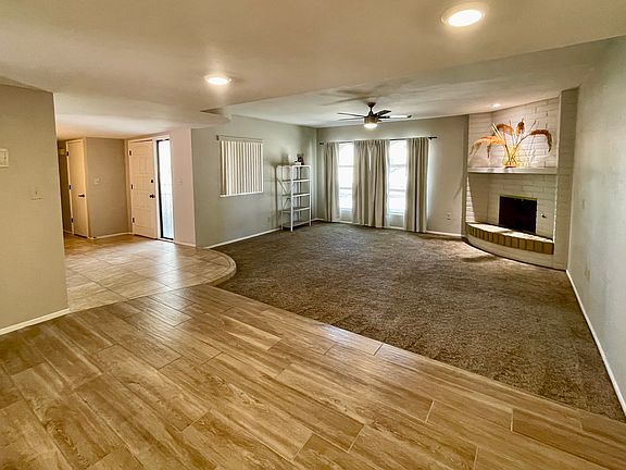 Living room and Dining room