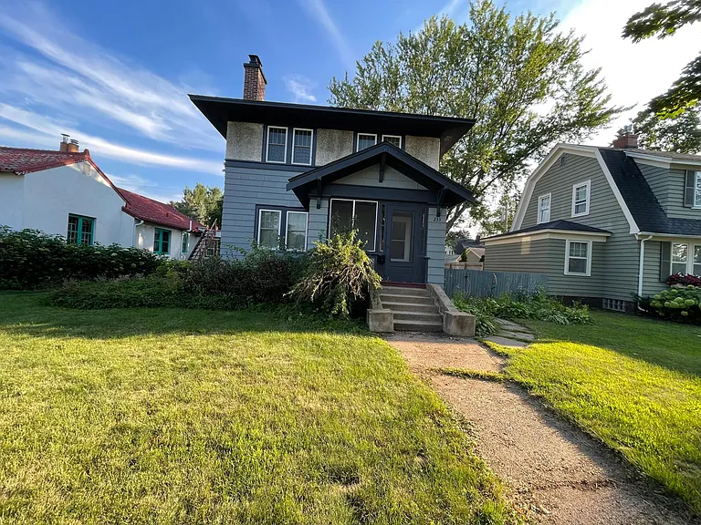View of house from the street.