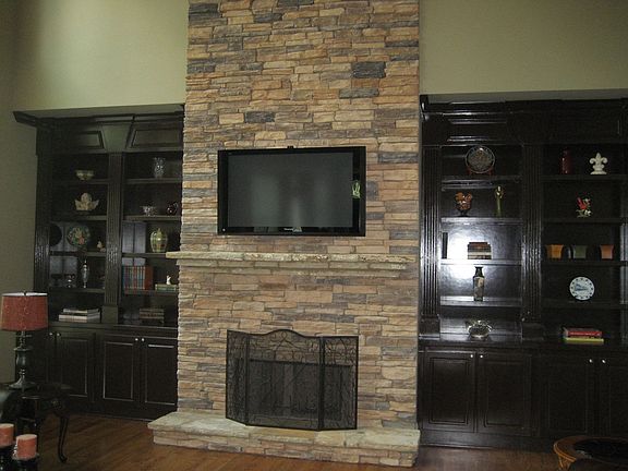 Custom built-ins throughout home