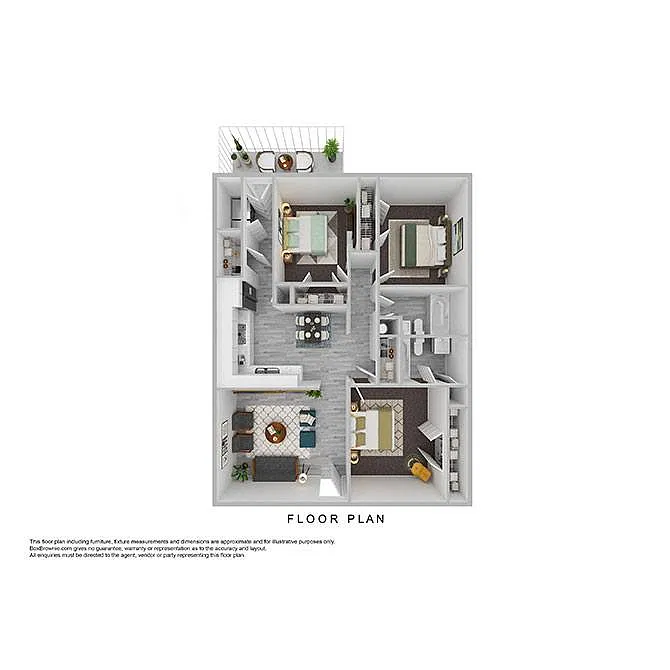 Floor plan Post Oak