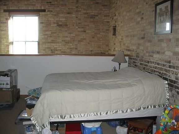 lofted bedroom