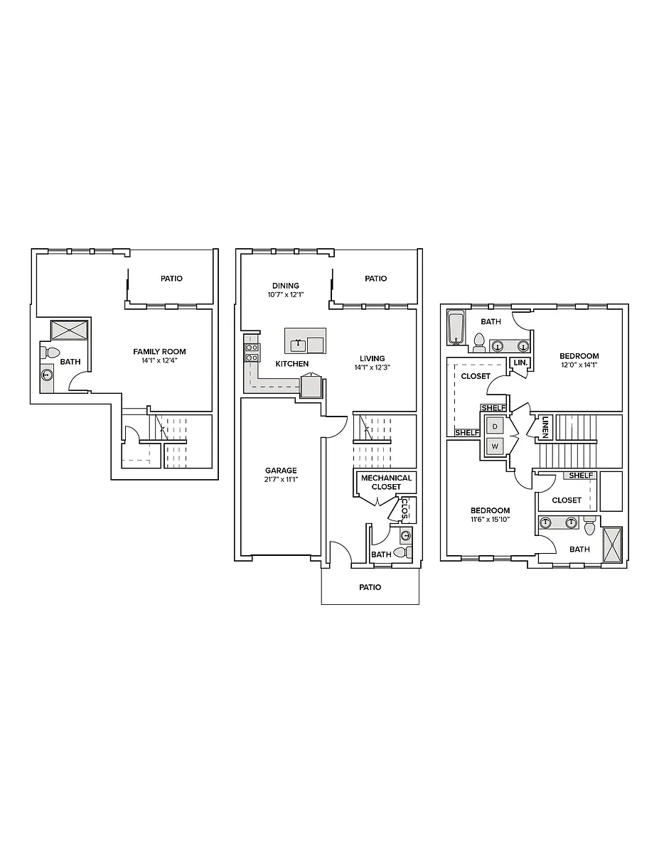 Floor plan TH5