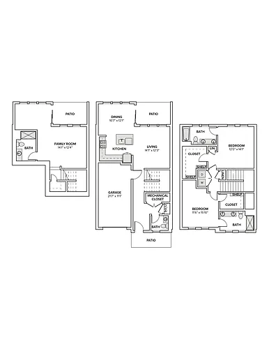 Floor plan TH5