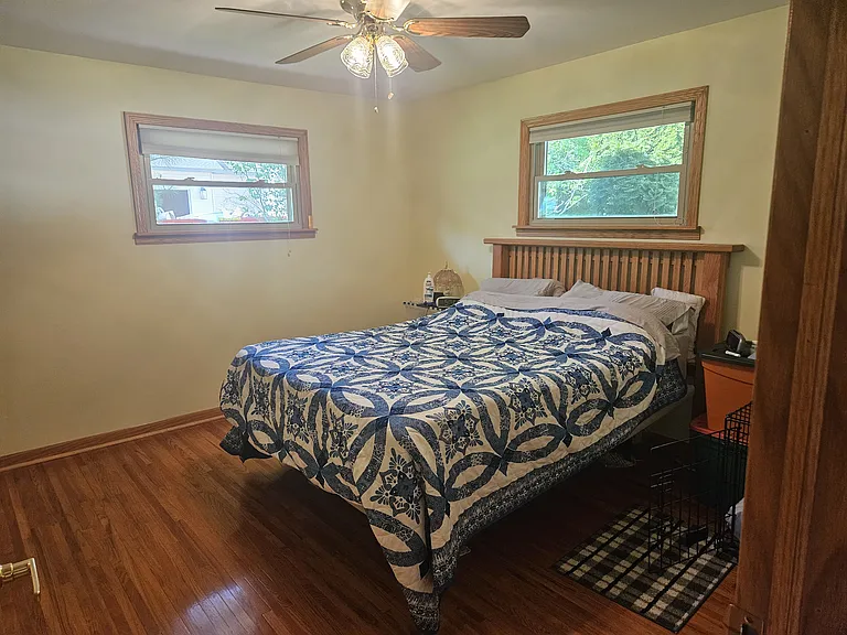 Master BDR; wood floors