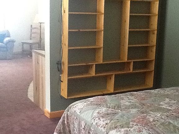 Bedroom shelving