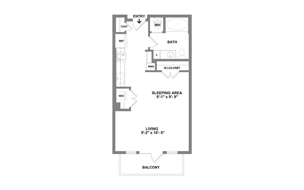 Floor plan A1