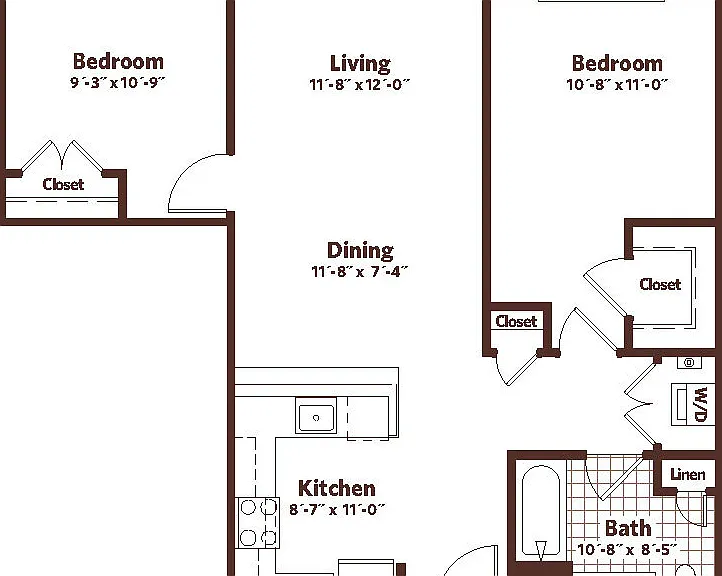 B1 floor plan Osprey Cove