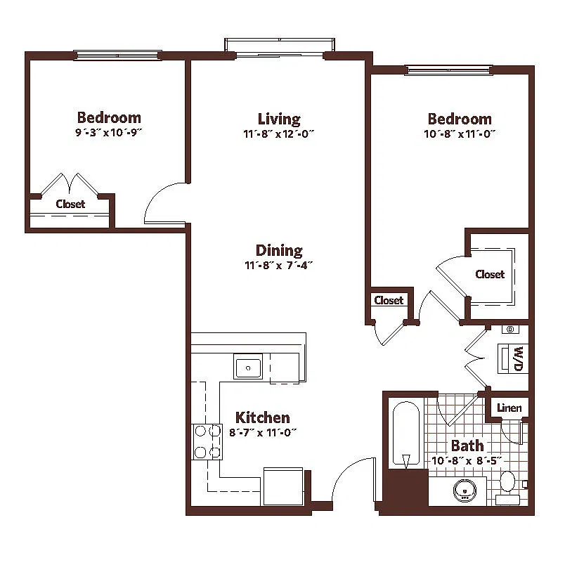 Floor plan B1
