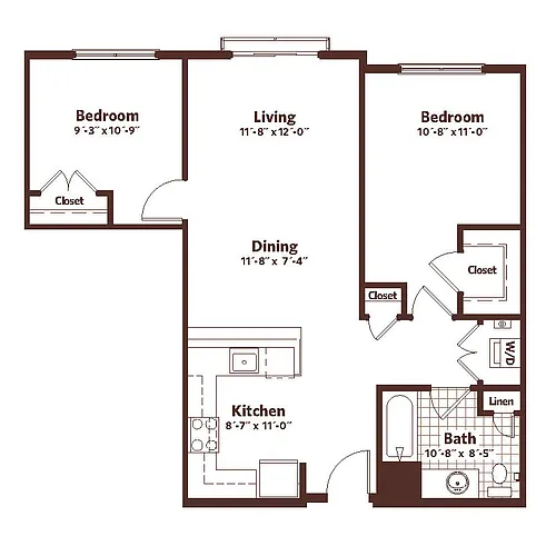 Floor plan B1