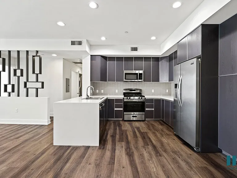 Kitchen and Dining Area with Cabinet Storage