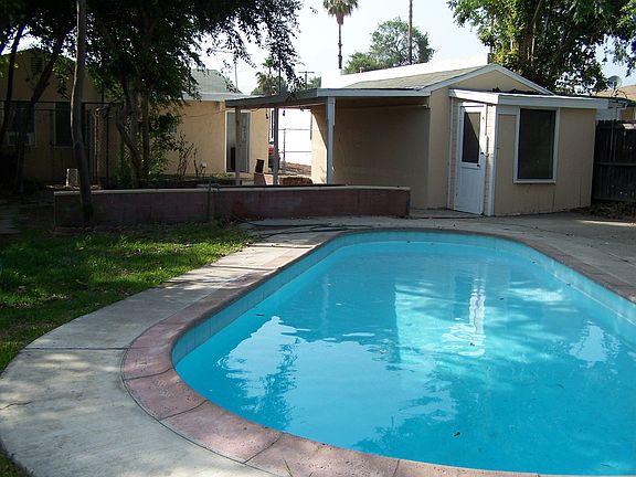 Pool and big backyard