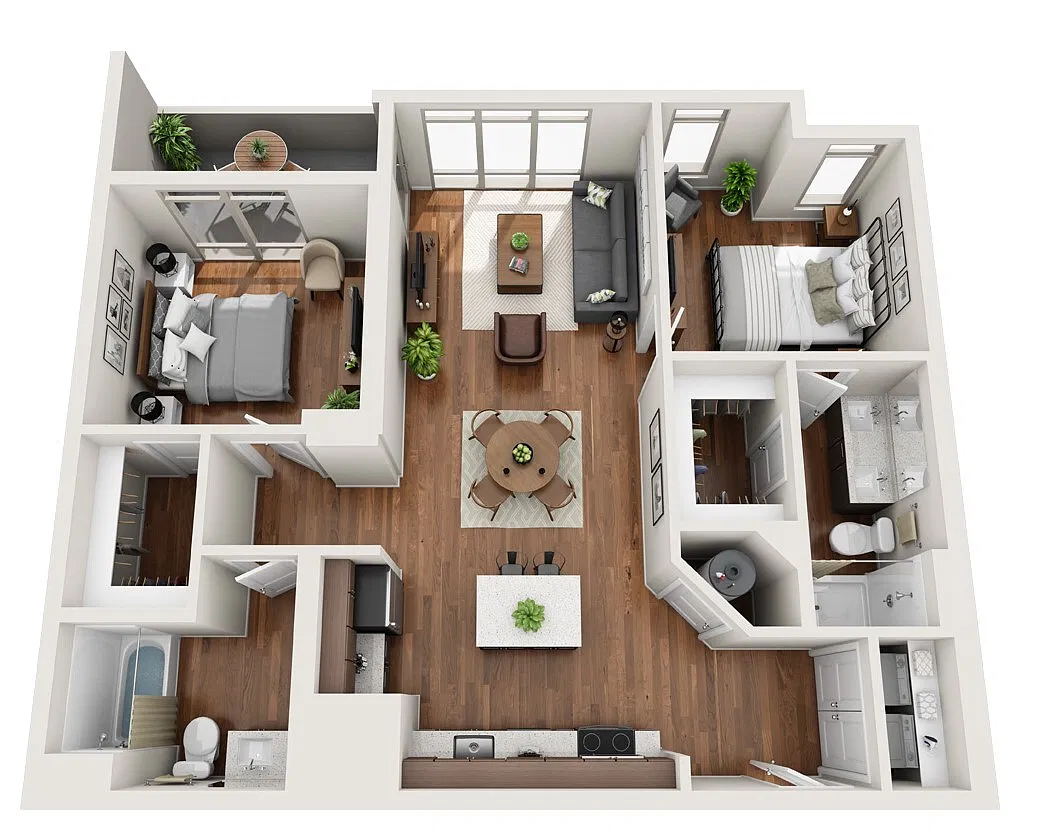 Floor plan E21