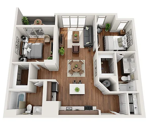Floor plan E21