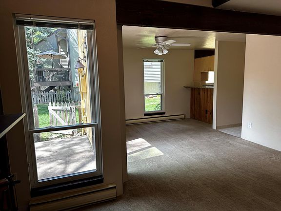 Dining room and pass through kitchen bar