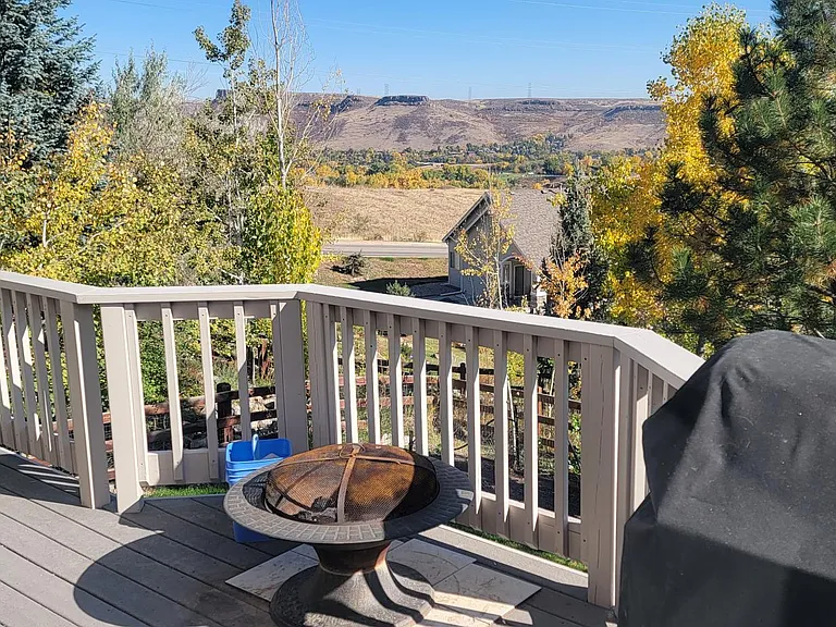 Deck with view