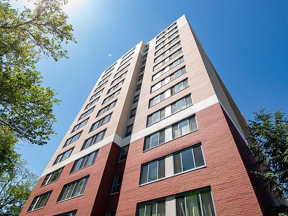 Steward Tower Apartments Building Angled