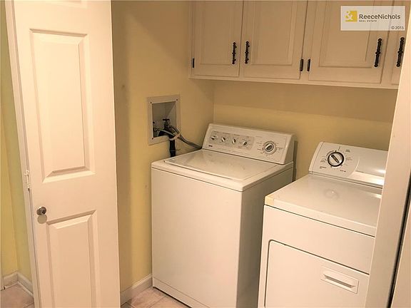 Main floor laundry room off kitchen
