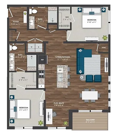 Floor plan C7