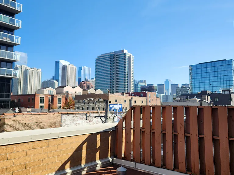 View from the rooftop deck