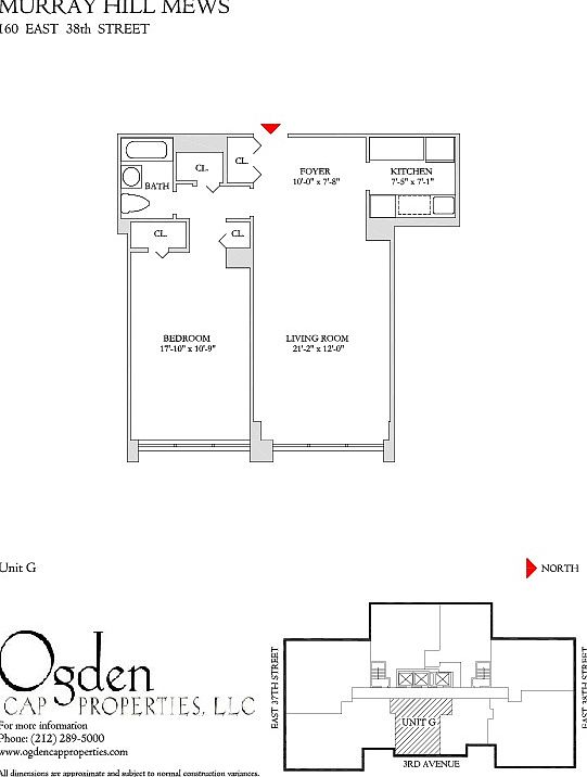 1st image of 560 3rd Ave #9G