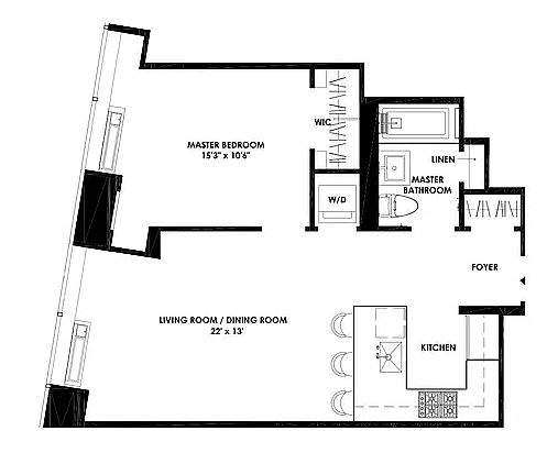 2nd image of 2 Water St APT 5D