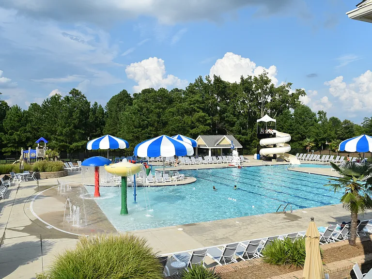 Community Pool with Slide for kids