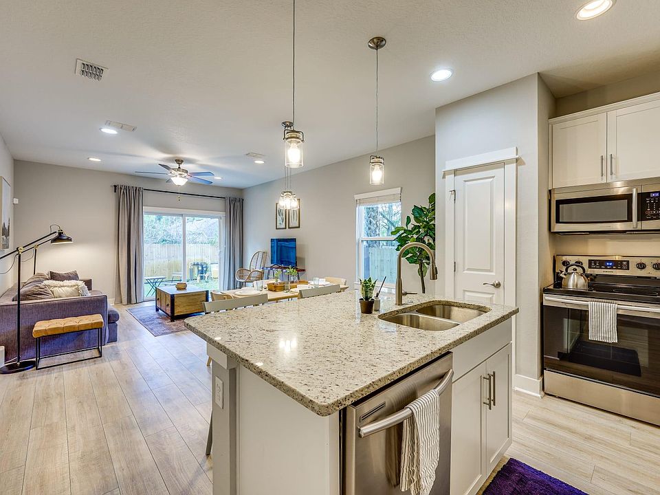 Open concept living area