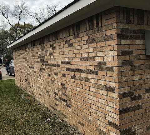 Brick exterior--good for utility savings