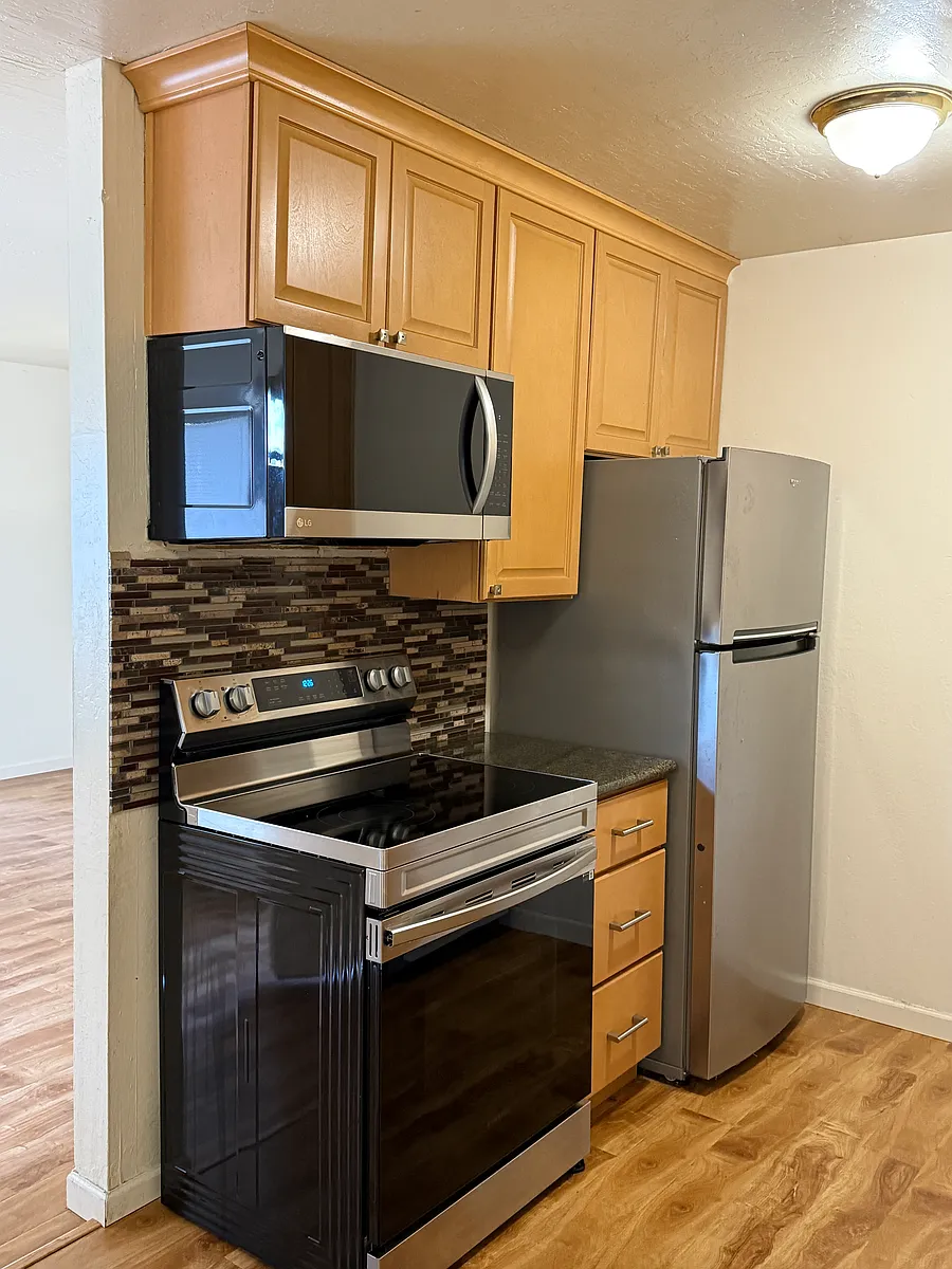 kitchen with stainless steel appliances 
almost NEW - Virginia Hills Dr