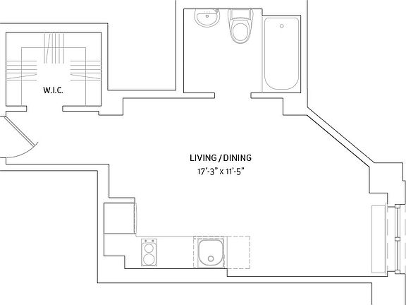 2nd image of 212 W 91st St APT 805