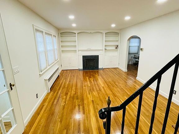 Living room with fire place