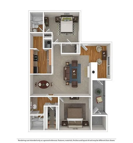 Floor plan B2B The Crescent