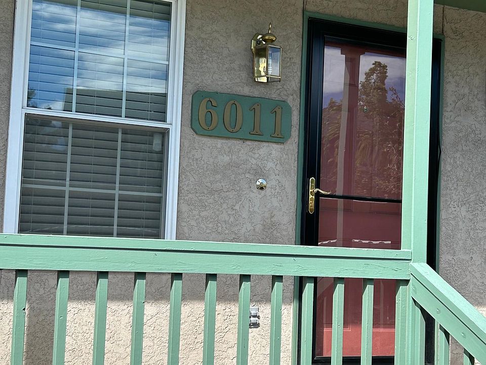 Front entrance with small patio area.