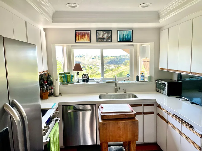 Kitchen with a view