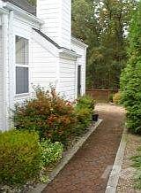 Side view to back yard