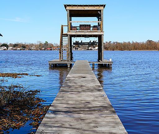 Dock and boat lift