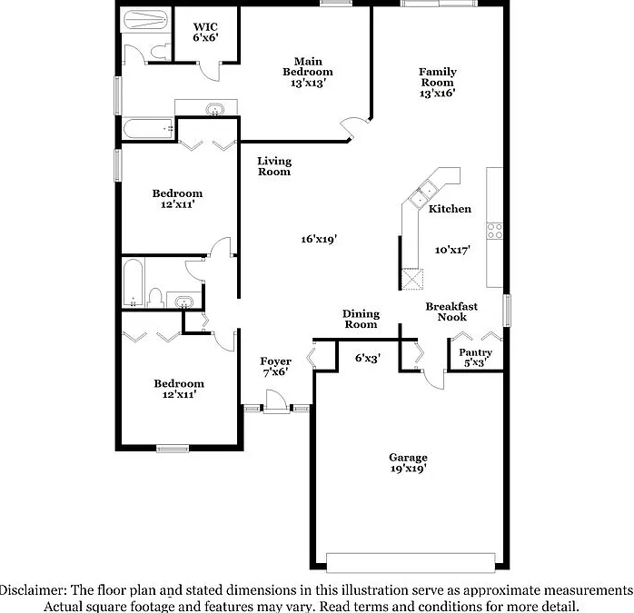 3 bed, 2.0 bath, 1632 sqft, $2,190 — Photo 2