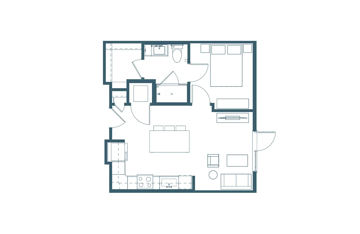 Floor plan A1