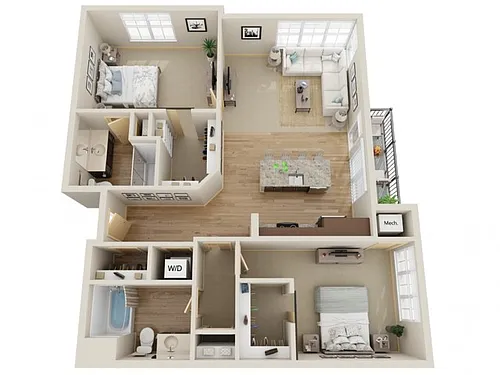 Floor plan D3