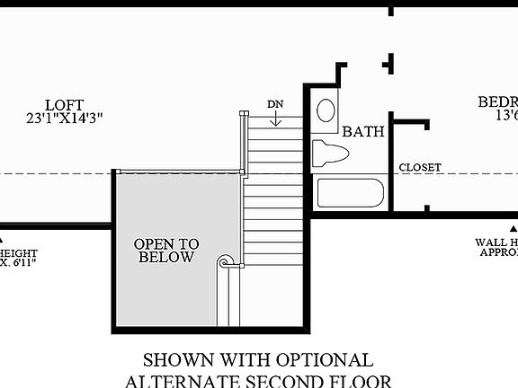 Optional Alternate 2nd Floor