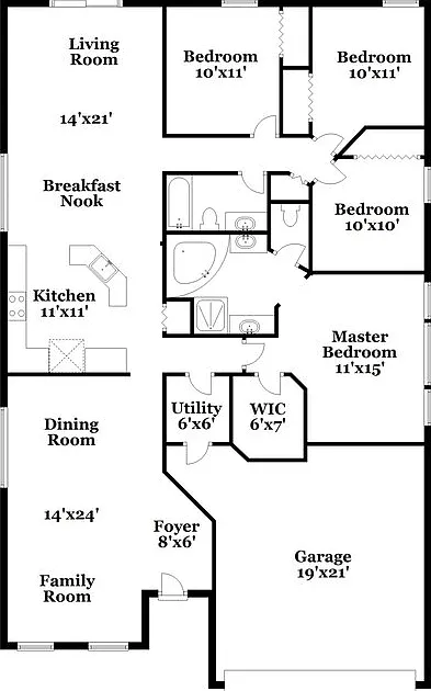 4 bed, 2.0 bath, 1917 sqft, $2,685 — Photo 2